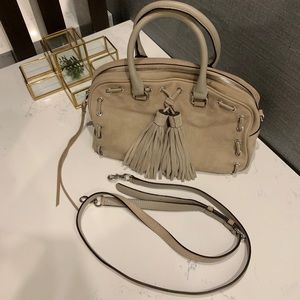 Rebecca Minkoff Suede Satchel Handbag